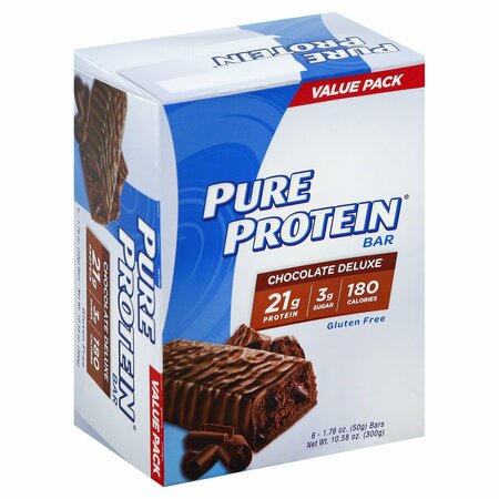 PURE PROTEIN Bars Chocolate Deluxe, 6PK 338850